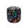 Pouf - Pomegranates garden - Black