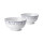 Bowl (2 pcs) - Zen - Porcelain - 11cm