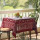 Tablecloth - Kala - Red, ზომა: 140 x 140 სმ, Material: Polyester Tablecloth - Kala - Red, ზომა: 140 x 140 სმ, Material: Polyester