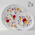 Plate (2 pcs) - Qvevrebi - 24cm, 3 image Plate (2 pcs) - Qvevrebi - 24cm, 3 image