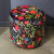 Pouf - Pomegranates garden - Black, 3 image