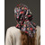Scarf - Pomegranates garden - Black, 3 image Scarf - Pomegranates garden - Black, 3 image