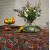 Tablecloth - Paisley - Red, Material: Polyester, Size: 140x140, 2 image