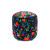 Pouf - Pomegranates garden - Black
