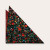 Scarf - Pomegranates garden - Black Scarf - Pomegranates garden - Black