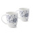 Mug (2 pcs) - Meidani - Porcelain - 10cm