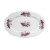 Plate - Lilac - Oval - 1pcs