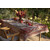 Tablecloth - Bagrationi - Beige/Red, Material: Polyester, Size: 140x140, 3 image