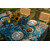 Tablecloth - Bagrationi - Turquoise, Material: Polyester, Size: 140x140, 5 image