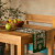 Runner - Kala - Green, Size: 175 x 35 სმ, Material: Polyester