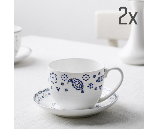Cup (2 pcs) - Meidani - Porcelain - 7cm