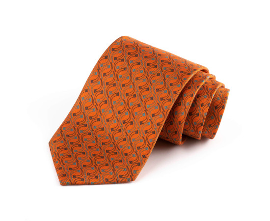 Tie - Orange Kantsi