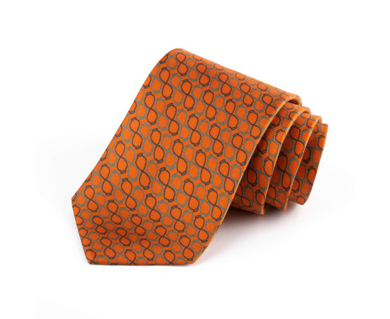 Tie - Orange Qvevri