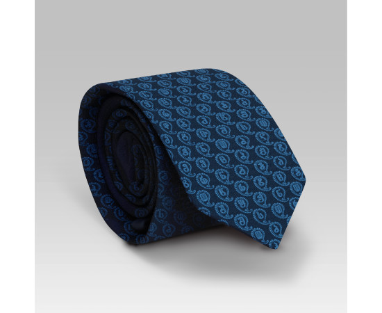 ჰალსტუხი - ლურჯი მანბანი