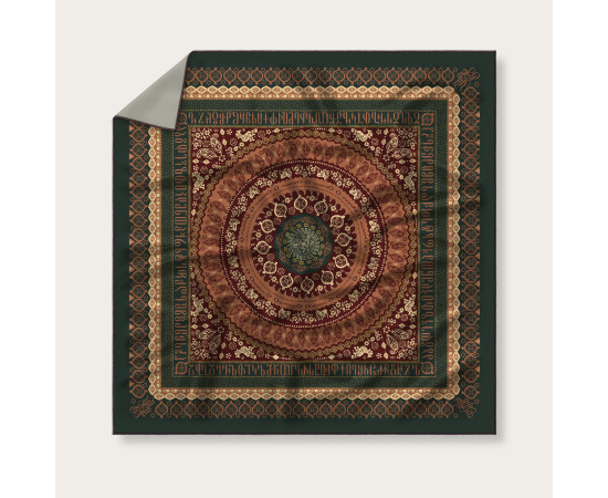 Silk Scarf - Tabori - Orange