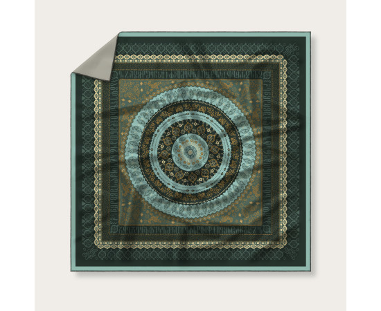 Silk Scarf - Tabori - Green