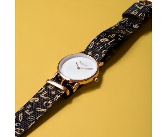 Wrist Watch - Anbani (Golden)