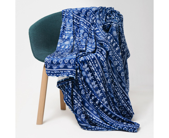 Blanket - Blue Tablecloth - Blue - BlueTabla