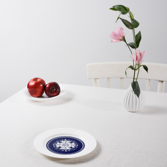 თეფში (2ც) - ორნამენტი - ფაიფური - 20სმ, 2 სურათი