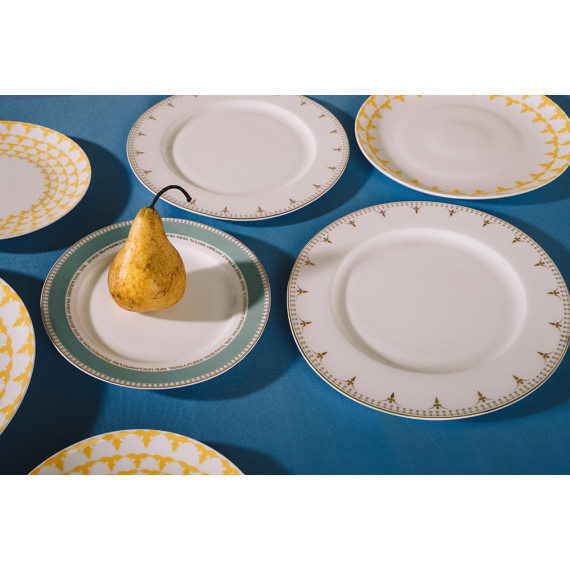 თეფში (2ც) - ბედიის ბარძიმი - ფაიფური - 20სმ, 5 სურათი