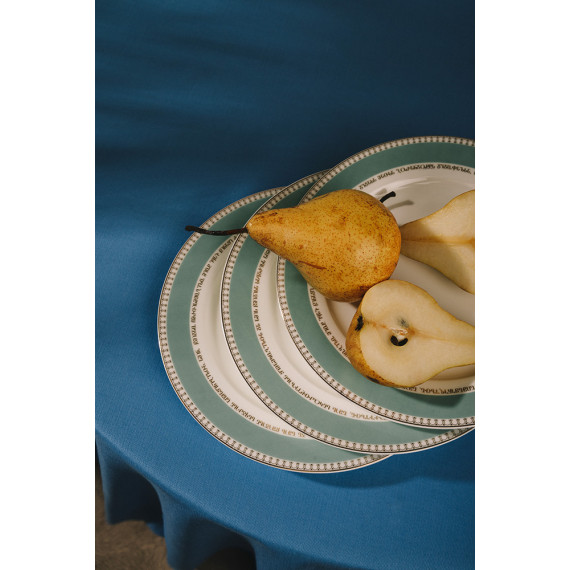 თეფში (2ც) - ბედიის ბარძიმი - ფაიფური - 20სმ, 4 სურათი