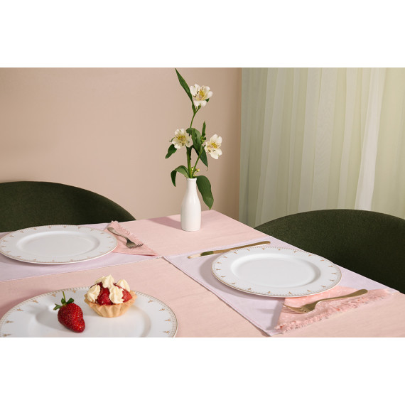 Plate (2 pcs) - Bardzimi - Porcelain - 25cm, 9 image