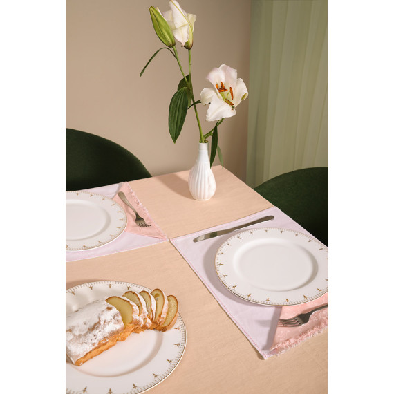 Plate (2 pcs) - Bardzimi - Porcelain - 25cm, 8 image