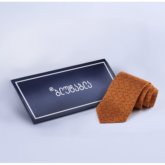 Tie - Orange Kantsi, 5 image