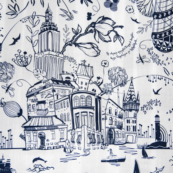 Tablecloth - Batumi - White - Polyester, ზომა: 210 x 140 სმ, Material: Polyester, 3 image Tablecloth - Batumi - White - Polyester, ზომა: 210 x 140 სმ, Material: Polyester, 3 image