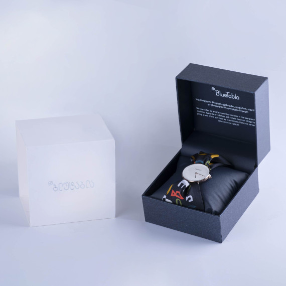 მაჯის საათი - მარიამ-მართა - ვერცხლისფერი, 3 სურათი