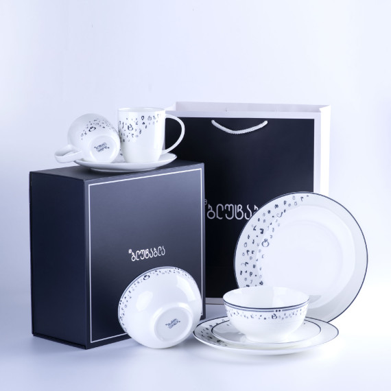 Set (8pcs) - Shin - Porcelain, 6 image Set (8pcs) - Shin - Porcelain, 6 image