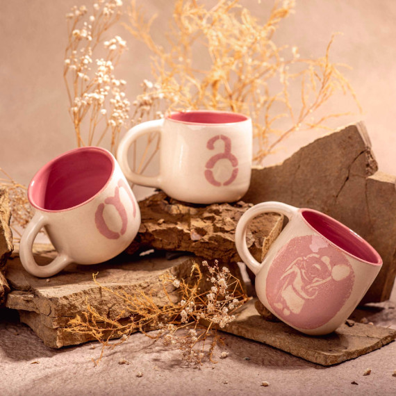 ჭიქა - გოგო ბუშტით - ხელნაკეთი, 4 სურათი ჭიქა - გოგო ბუშტით - ხელნაკეთი, 4 სურათი