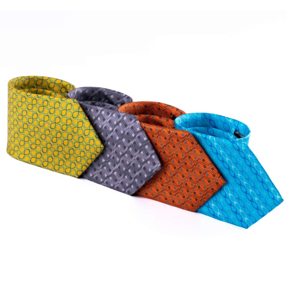 Tie - Grey Kantsi, 4 image Tie - Grey Kantsi, 4 image