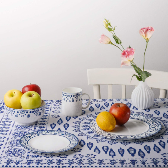 Set (8 pcs) - Indigo - Porcelain - BlueTabla, 2 image Set (8 pcs) - Indigo - Porcelain - BlueTabla, 2 image