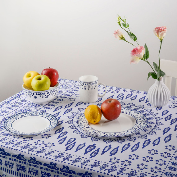 Set (8 pcs) - Indigo - Porcelain - BlueTabla, 3 image Set (8 pcs) - Indigo - Porcelain - BlueTabla, 3 image