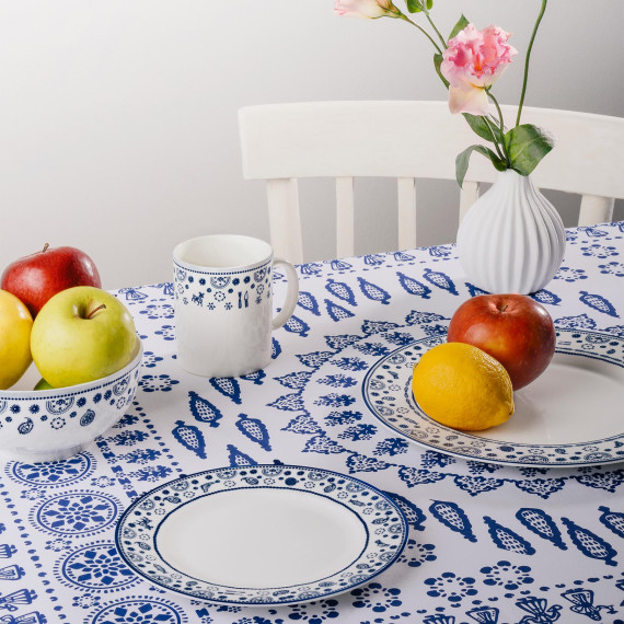 Set (8 pcs) - Indigo - Porcelain - BlueTabla, 4 image Set (8 pcs) - Indigo - Porcelain - BlueTabla, 4 image
