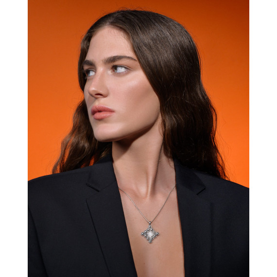 Silver Pendant - Rhombus, 2 image