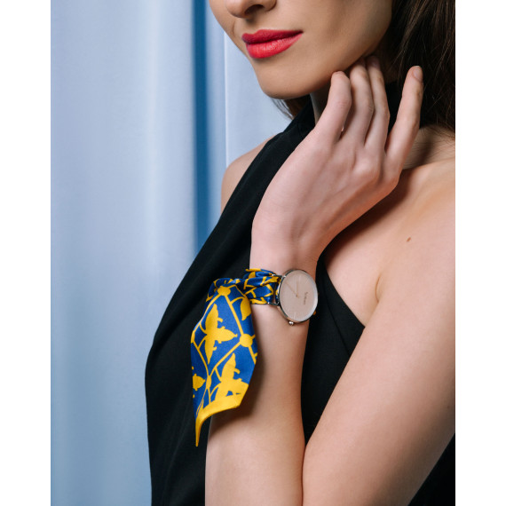 მაჯის საათი - მარიამ-მართა - ოქროსფერი, 2 სურათი