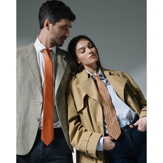 ჰალსტუხი - ნარინჯისფერი ქვევრი, 3 სურათი