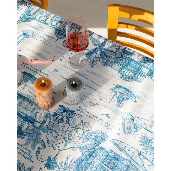 Tablecloth - Abkhazia, ზომა: 140 x 140 სმ, Material: Polyester, 3 image Tablecloth - Abkhazia, ზომა: 140 x 140 სმ, Material: Polyester, 3 image
