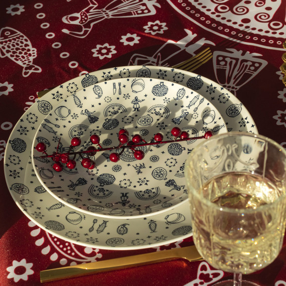 Plate (2 pcs) - Kala - 20cm, 3 image Plate (2 pcs) - Kala - 20cm, 3 image