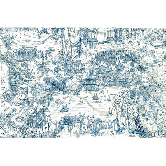 Tablecloth - Abkhazia, ზომა: 140 x 140 სმ, Material: Polyester, 5 image Tablecloth - Abkhazia, ზომა: 140 x 140 სმ, Material: Polyester, 5 image