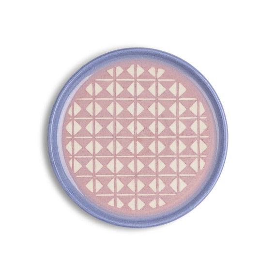 Plate - Carpet - Pink - BlueTabla