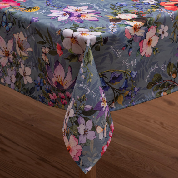Tablecloth - Georgian Flora​ - light, ზომა: 210x140, 6 image
