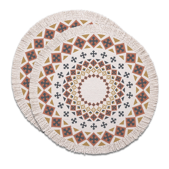 Placemats - Jaranadi - Round 2X 	