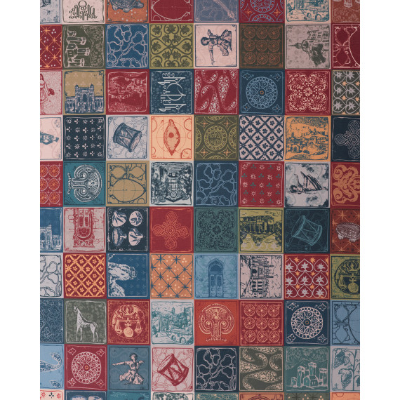 სუფრა ქართული, ზომა: 210 x 140 სმ, აირჩიეთ მასალა: პოლიესტერი, 5 სურათი