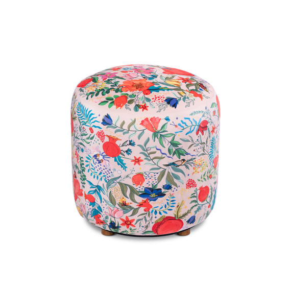 Pouf - Pomegranates garden - Beige
