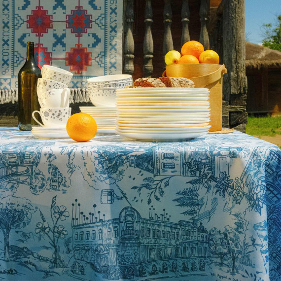 Tablecloth - Imereti, ზომა: 210 x 140 სმ, Material: Polyester, 6 image Tablecloth - Imereti, ზომა: 210 x 140 სმ, Material: Polyester, 6 image