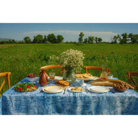 Tablecloth - Imereti, ზომა: 210 x 140 სმ, Material: Polyester, 4 image Tablecloth - Imereti, ზომა: 210 x 140 სმ, Material: Polyester, 4 image