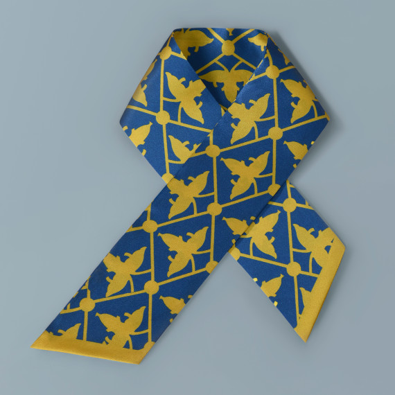 Thin Scarf - Mariam-Martha - Blue - BlueTabla